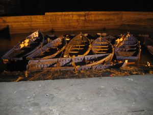 Boats at Essaouira Harbour