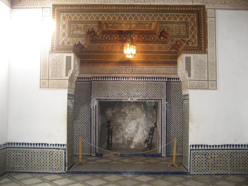 Bahia Palace Fireplace