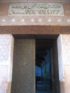 Ali Ben Youssef Mosque and School
