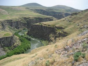 Border of Armenia and Turkey