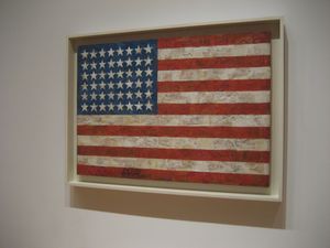 Pollock's American Flag