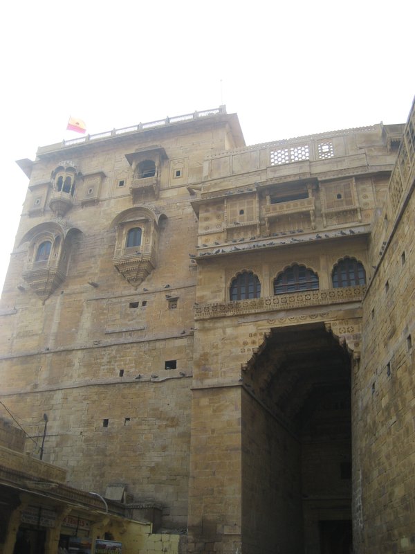 Entering Jaisalmer Fort