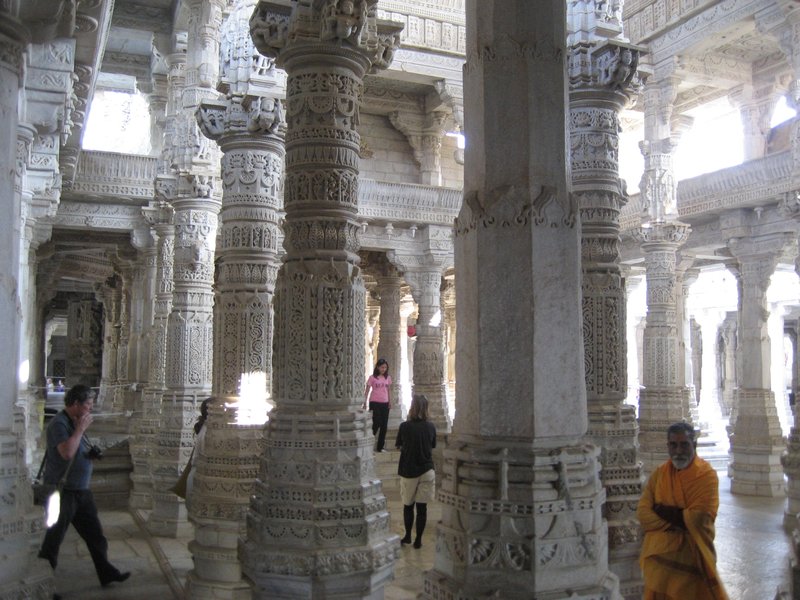 Inside Ranakpur Temple