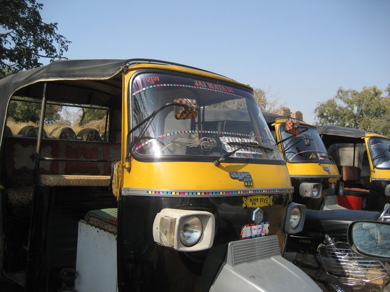 Rickshaws Inside Chittorgarh