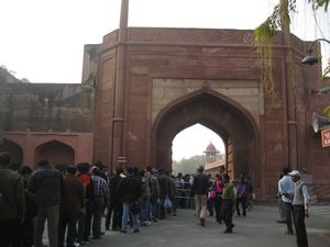 East Gate to Taj Mahal