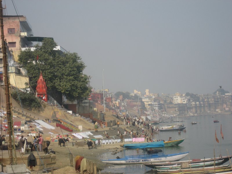 The Ganges and the Ghats