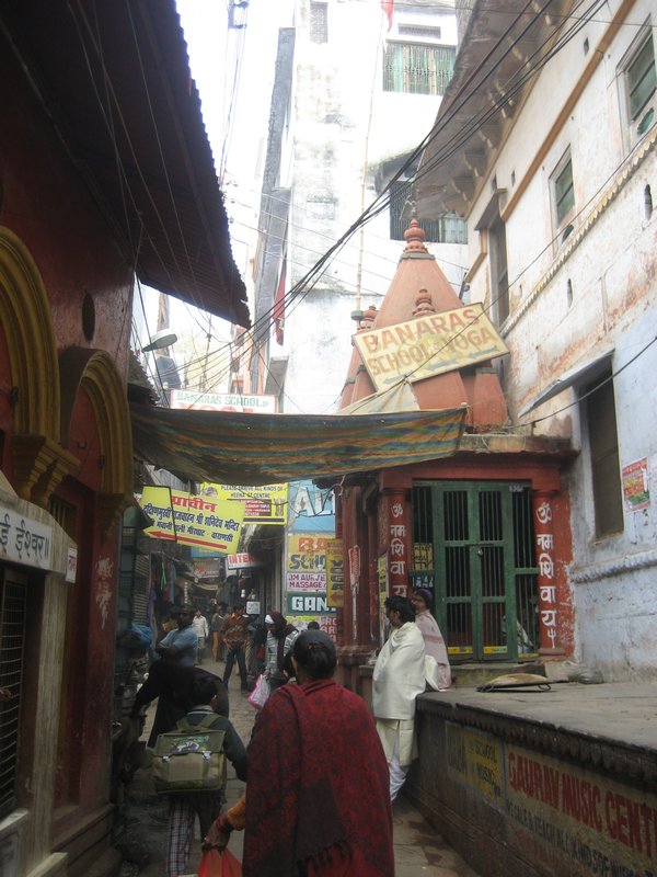 Varanasi's Old City Street