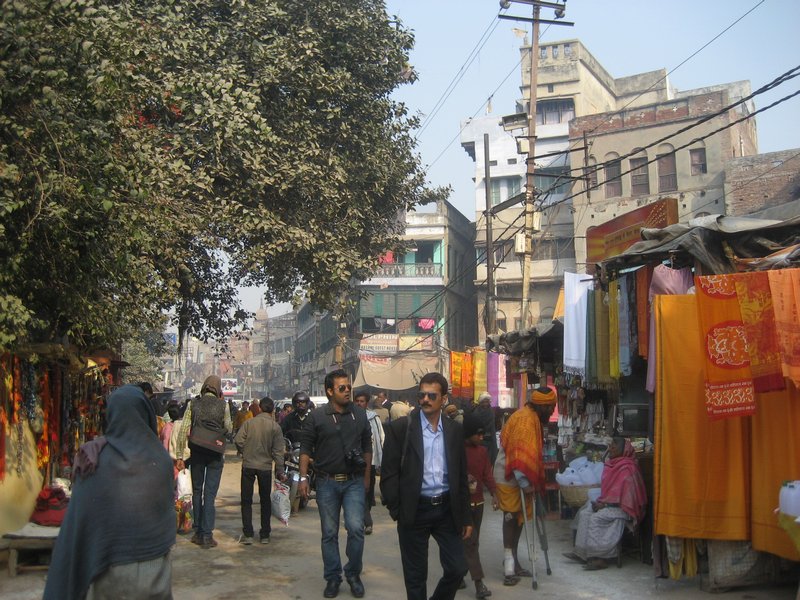 Walking Down to the Ghats