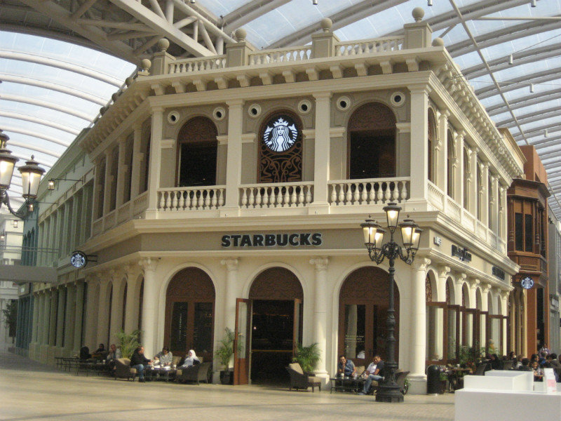 Starbucks in Avenues Mall