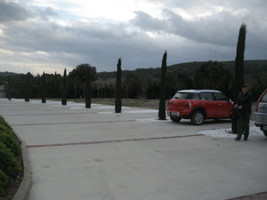 Cool Parking Spaces at Urla Winery