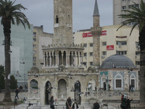 Clock Tower and Small Mosque