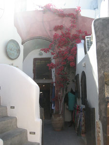 Shop Entrance in Oia