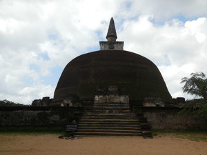 Stupa at Polonnaruwa Ancient City
