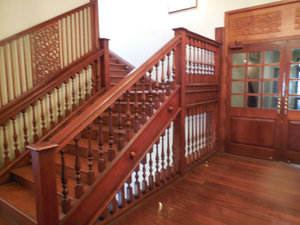Woodwork at Galle Face Hotel