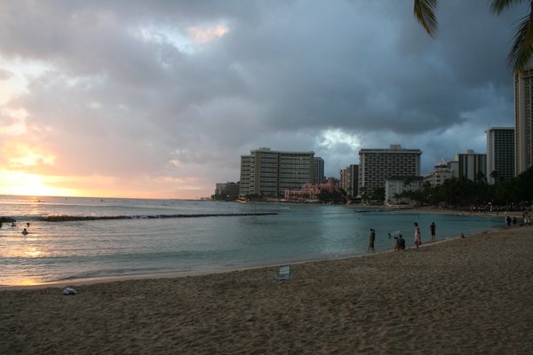 Honolulu from Waikiki