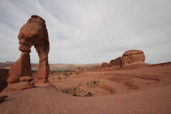 Another view of Delicate Arch