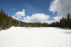 Rocky Mountain "Frozen" Lake