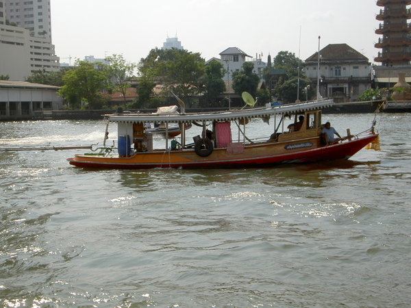 a Thai tugboat