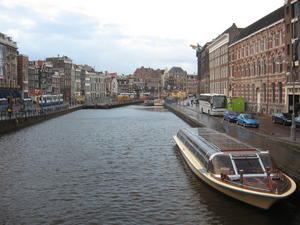 Typical Amsterdam canal