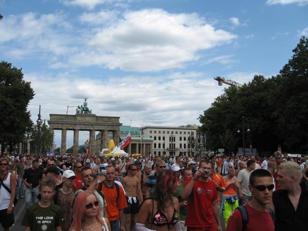 Start of the Berlin Love Parade