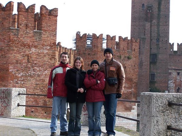 Verona com amigos