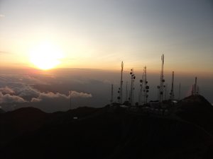summit at sunrise