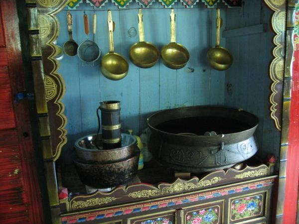 Tibetan kitchen