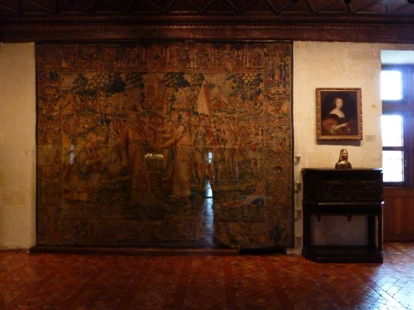 Tapestry in the Queen's room