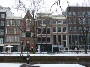 Anne Frank's House (the one in the middle)