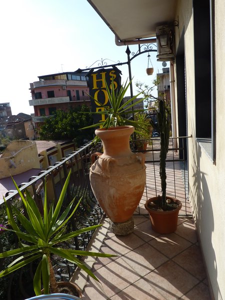 Our balcony
