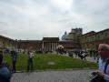 Weaving our way around the Vatican Museum to get to the Sistine Chapel