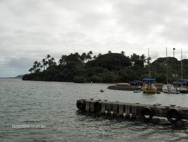 View from Heeia-Kea Pier.