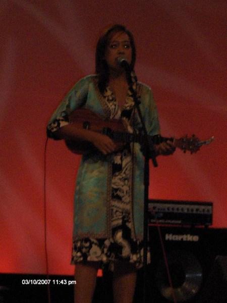 Raiatea Helms-Hawaiian Singer.