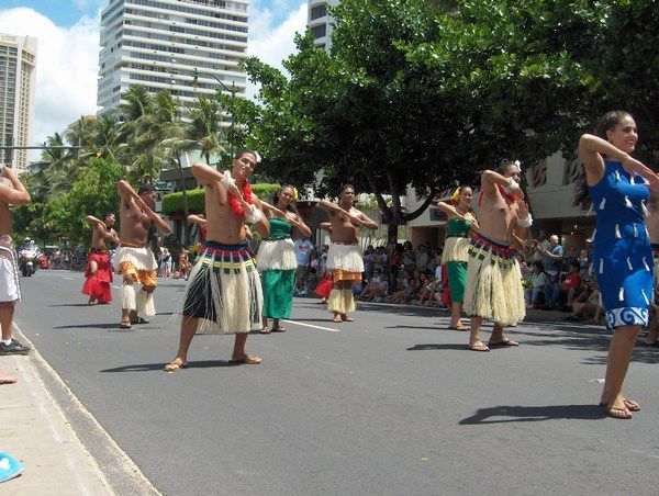 Polynesian Dancers.