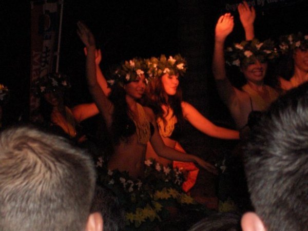Tahitian Dancers.