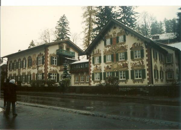Homes of Oberammergau.