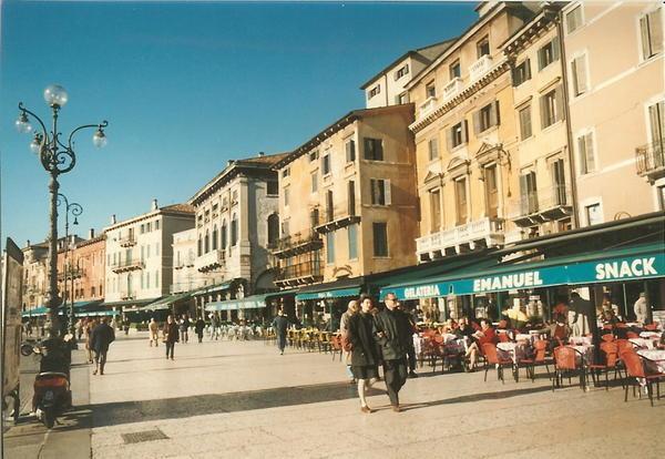 Sidewalk Cafes of Verona.