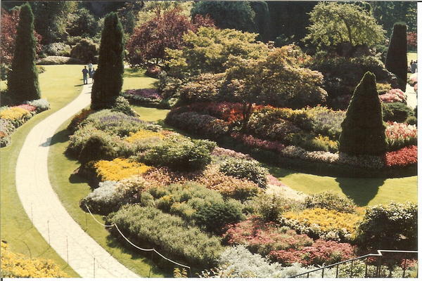 Buchart Gardens.