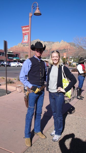 Me and a cowboy!