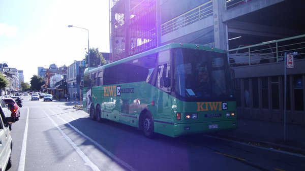 The Kiwi Experience bus!