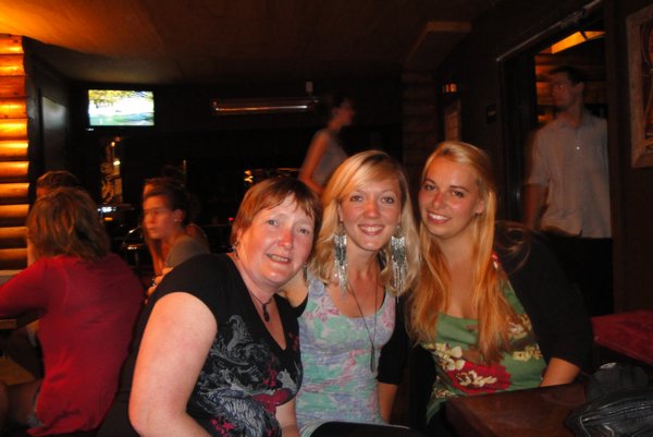 Julie, me and Em in Franz Josef!