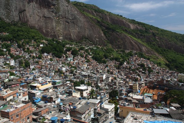 Panorama of Rochinha Favela