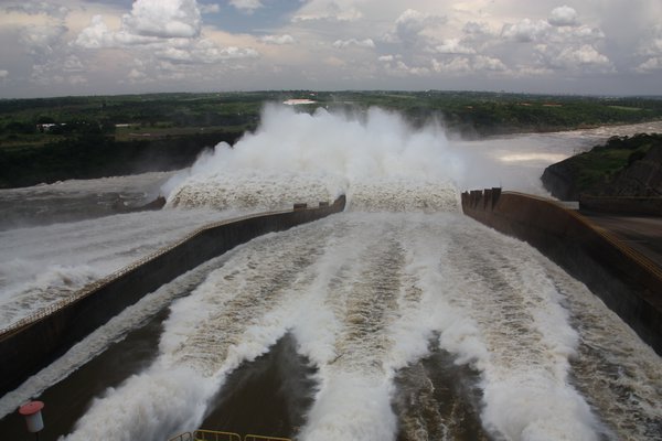 View from above Spillway