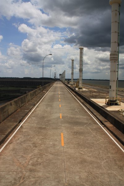 View Across Itaipu Dam