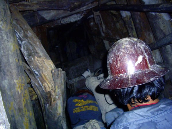 Miners in Cerro Rico