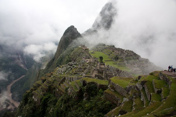 Cloud Clearing over Machu Picchu