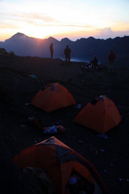 Sunset from camp, day 2