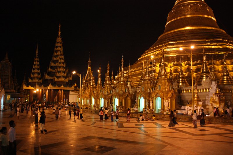 Shwedagon by Night