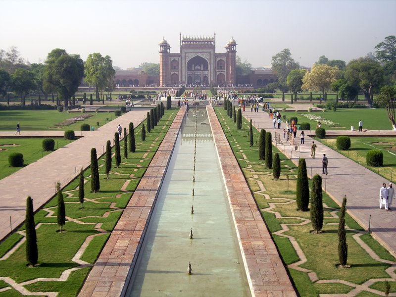 View from Taj Mahal