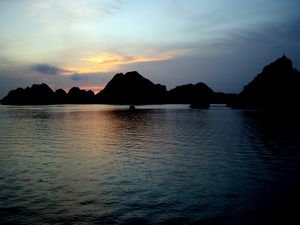 Sunset - Halong Bay